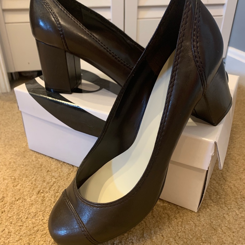 Nine West Brown Heels